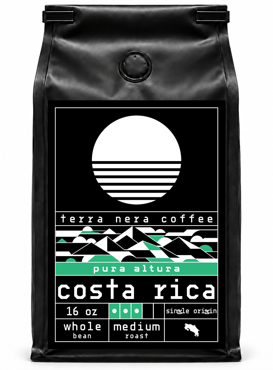 costa rica coffee bag